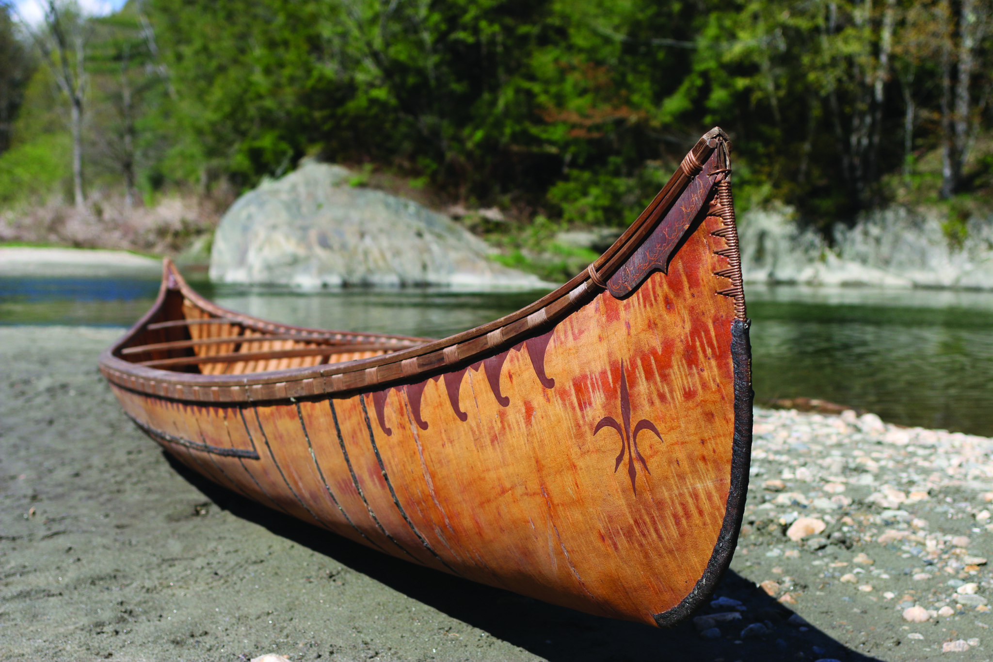 Birchbark Canoe Auction Northern Forest Canoe Trail