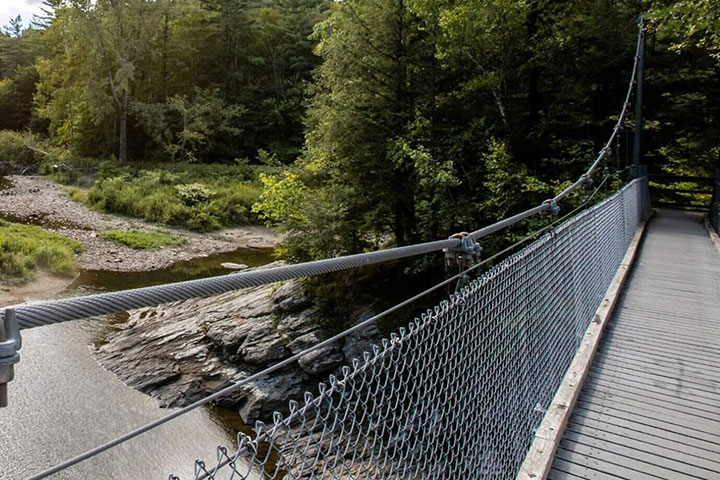 New bridge over river