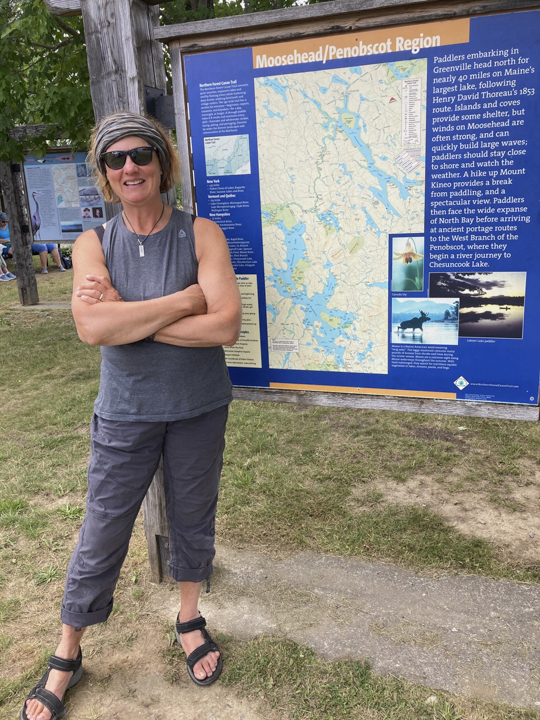 Thru-Paddler and author Katina Dinaan